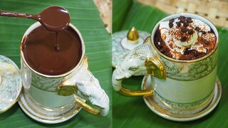 ช็อคโกแลตร้อน เข้มข้นอร่อยง่ายๆ / Hot Chocolate Recipe