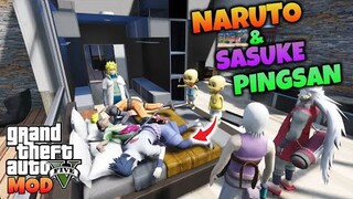 UPIN IPIN KAGET SASUKE DAN NARUTO PINGSAN - GTA 5 MOD ULTRAMAN