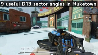 9 best anti camper D13 sector spots in Nuketown