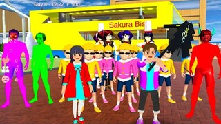 Kurcaci Peri Curi Ayam Lezat Di Bus Yuta Mio Ngamuk Kejar Kurcaci Pake Sapu 😂🤣 @Ebi Gamespot Sakura