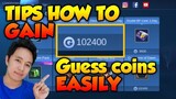 TRICKS ON HOW TO WIN GUESS COINS EASILY | 2020 ML TUTORIAL (TAGALOG)