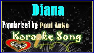 Diana Karaoke Version by Paul Anka- Minus One- Karaoke Cover