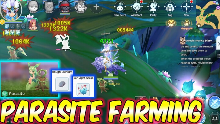 New Map Parasite Farming How much I can earn? | Ragnarok Mobile Eternal Love