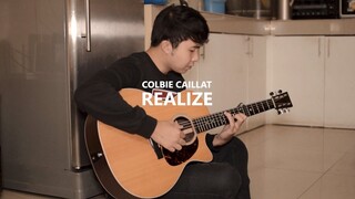 Realize (WITH TAB) Colbie Caillat | Fingerstyle Guitar Cover | Lyrics