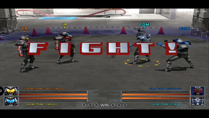 Play 2 Riders on 1 Gamepad, Kamen Rider Kabuto PS2