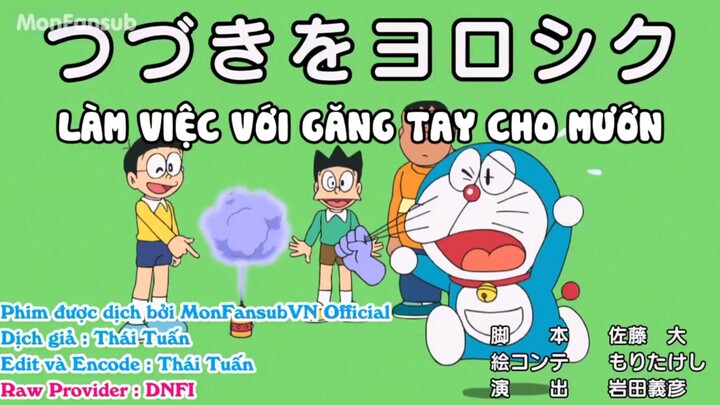 Doraemon Làm việc với găng tay cho mướn Và Ngủ ban ngày nhờ vào tủ điện thoại yêu cầu?