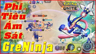 Pokémon UNITE: Kill 22 Mạng Cùng Ếch Nhẫn Giả - Phi Tiêu, Phân Thân Các Kiểu Quá Đã