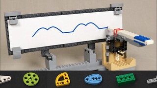 Interesting curves drawn with Lego bricks