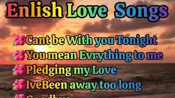 English love song