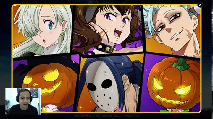 Seven Deadly Sins Grand Cross Halloween Event Teman Teman Yuhuuu 👻👻👹👹👾👾