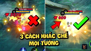 3 CÁCH KHẮC CHẾ MỌI VỊ TƯỚNG CƠ BẢN CẦN BIẾT TRONG MOBILE LEGENDS | Tốp Mỡ Gaming