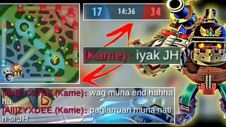 AN IMPOSSIBLE COMEBACK! | + A SUPER TRASH TALKER ENEMY WHO ATE HIS OWN WORDS 😤| MLBB