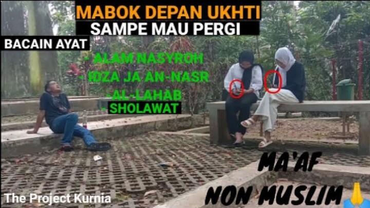 PRANK MABOK DEPAN UKHTI, BACAIN AYAT PENDEK DAN SHOLAWAT