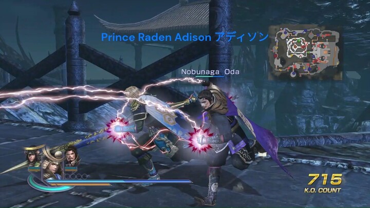 Warriors Orochi 3 Ultimate DE (Laptop) - Japanese/Nihonjin Prince - 20-04-2023A - Prince Adizonhiko