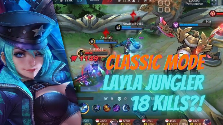 When nobody willing to be a jungler, I had no choice but to use ice retribution spell for Layla~ 😆