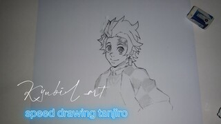 speed drawing tanjiro | Kimetsu no yaiba