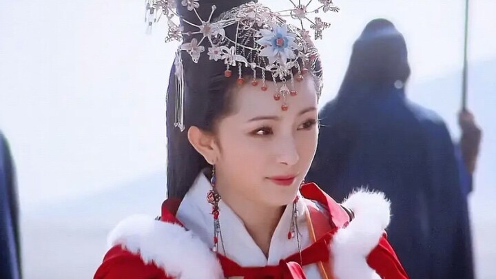 Yang Mi's version of Wang Zhaojun / 19-year-old Mi Mi is really beautiful