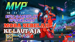 Ngeri Gameplaynya!! MOBA Sebelah Ada Superheronya?? Ke Laut Aja Kalo Gak Ada Spider-man Soalnya!!!