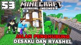 MEMBUAT JEMBATAN KERETA TERPANJANG DI HUTAN JUNGLE❗️❗️ - Minecraft Survival Indonesia (Ep.53)
