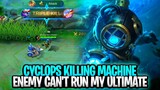Cyclops The Killing Machine Can't Run! Gameplay | Mobile Legends: Bang Bang