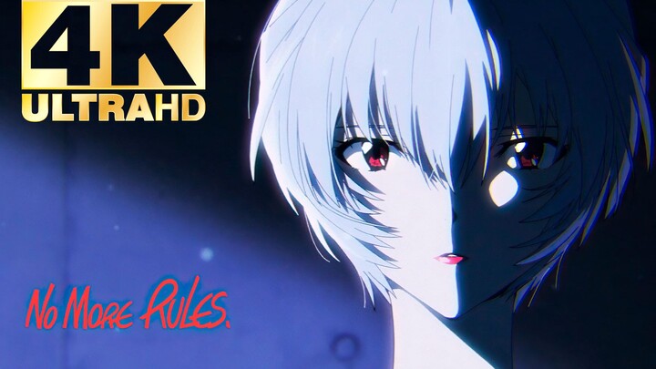 [4K] Rei Ayanami "Ini merah yang hanya milikku." Video CM kerja sama KATE×EVA