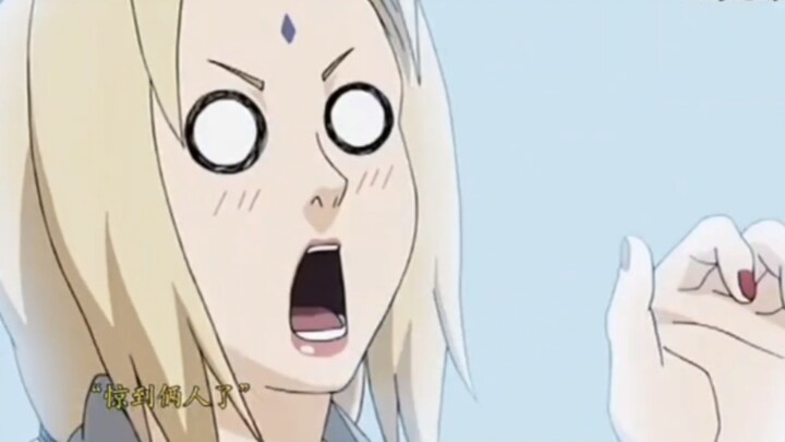 Tsunade Shizune nhìn những bức ảnh cũ của Danzo, cả hai đều đỏ mặt.