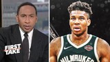 First Take | Stephen A. believes Giannis will explode to lead Bucks to beat Celtics in Game 3