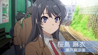 Seishun Bunny Girl Senpai Mai Sakurajima Death