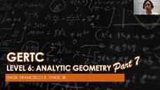 6.4 - Analytic Geometry