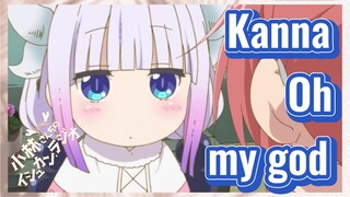 [Miss Kobayashi's Dragon Maid]  Mix cut |Kanna Oh my god