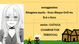 Menggambar Kitagawa marin - Sono Bisque Doll wa Koi o Suru | Series : GATAGA (Gambar TAk tertuGa)