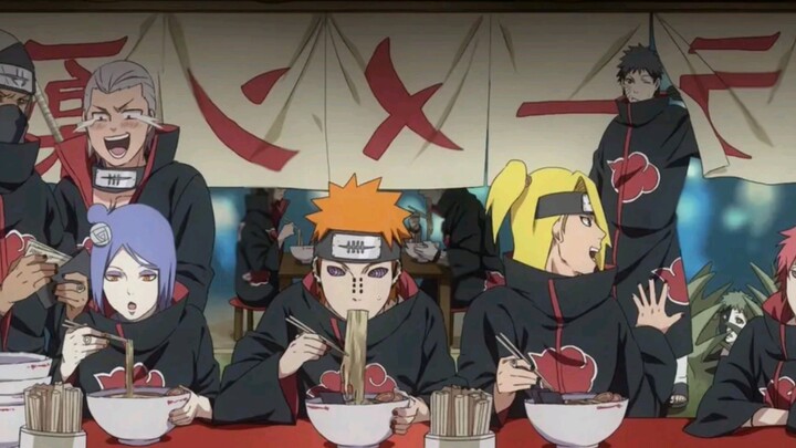 A small ramen restaurant runs through the entire Hokage