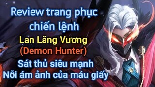 [ VGVD ] Review skin Halloween Lan Lăng Vương Thợ săn quỷ cực ngầu - Nỗi ám ảnh của máu giấy