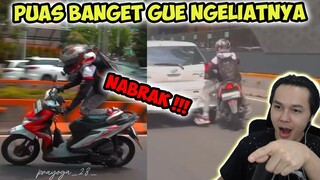 banyak gaya berujung celaka !