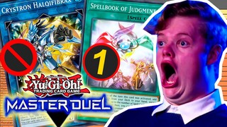 DO NADA???? Nova Banlist Master Duel! Yu-Gi-Oh!