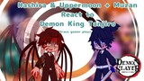 Hashira & Uppermoon+Muzan React to DKT || Grace gamer playz || Demon Slayer (REMAKE)