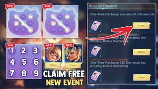 NEW! FREE! CLAIM YOUR FREE 16X TOKEN DRAW AND SANRIO SKIN + OTHER REWARDS! | MOBILE LEGENDS 2023