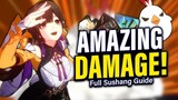 AMAZING DPS! SUSHANG GUIDE: How to Play, Best Relic & Light Cone Builds, Teams | Honkai: Star Rail