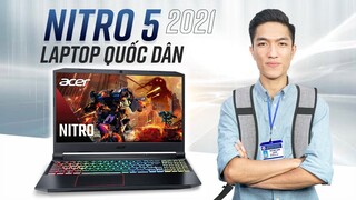 Laptop quốc dân Acer Nitro 5 2021 buff thêm i7-11800H và RTX 3050Ti - Chip mới ảo thật đấy!