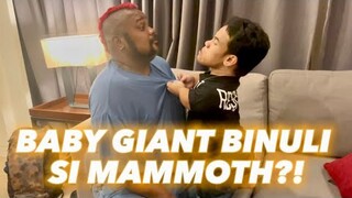 BABY GIANT AT MAMMOTH NAG PAGALINGAN SA PAG ARTE