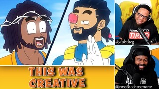 INTHECLUTCH REACTS TO DRAKE VS KENDRICK DRAGONBALL Z RAP BATTLE