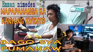 EMMAN NIMEDEZ ang kanyang kwento na mapupulotan mo ng aral bilang isang YOUTUBER | paalam IDOL EMMAN