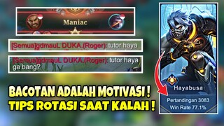 TIM TROLL + DIBACOTIN MUSUH ! TIPS MEMBALIKAN KEADAAN TIM SAAT KALAH ! Stenly Hayabusa Gameplay !