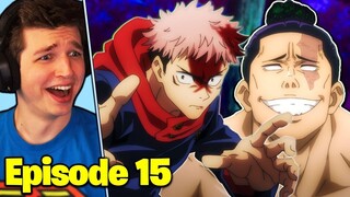 YUJI VS. TODO!! | Jujutsu Kaisen Episode 15 REACTION!!