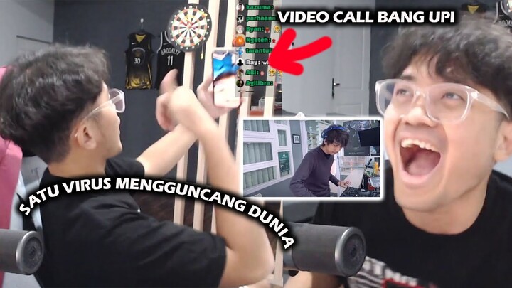 Moment Bang Al video call Bang Upi joget satu virus mengguncang dunia...