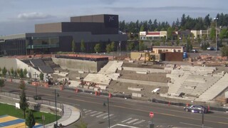 Time-lapse video of Town Center Steps construction