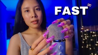 ASMR CLASSIC MIC SCRATCHING & TAPPING W/ THAI WHISPERING 🇹🇭