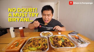 No doubt! A must try BIRYANI in Pampanga