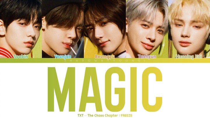 TXT - 'MAGIC' (Color Coded Lyrics) | ShadowByYoongi
