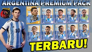 AKU BELI TIMNAS ARGENTINA PACK, MESSI RATING 100 SELEBRASI SPESIAL ! BANTAI LAWAN TIM KUAT !! MANTAP